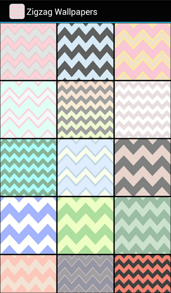 Zigzag Wallpapers - Image screenshot of android app