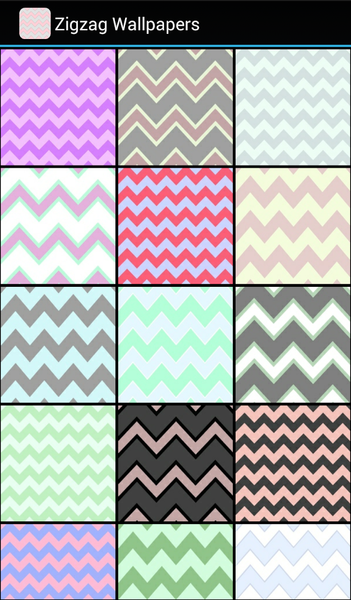 Zigzag Wallpapers - Image screenshot of android app