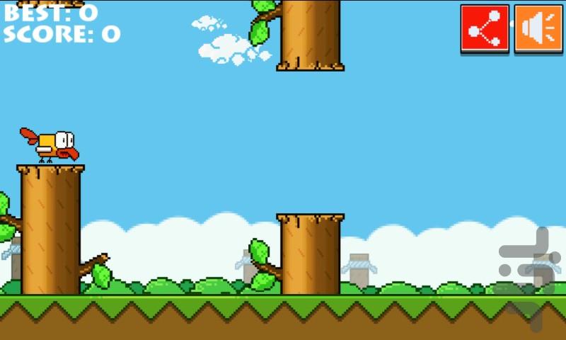 Leaping Bird - عکس بازی موبایلی اندروید