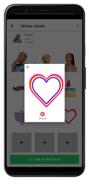 Animated Sticker Maker for WA - Image screenshot of android app