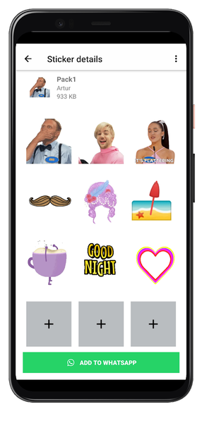 Animated Sticker Maker for WA - Image screenshot of android app