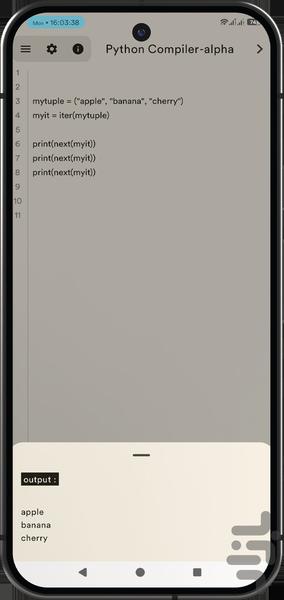 آموزش پایتون - Image screenshot of android app