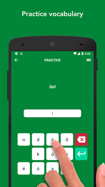 Learn Hungarian Vocabulary - Image screenshot of android app