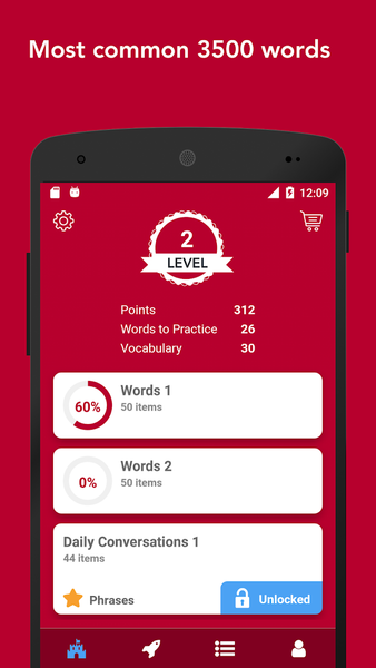 Tobo Learn Japanese Vocabulary - Image screenshot of android app