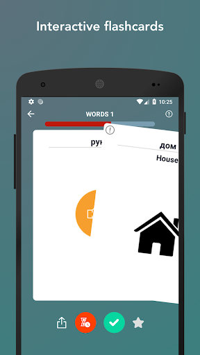 Learn Russian Vocabulary Words - عکس برنامه موبایلی اندروید