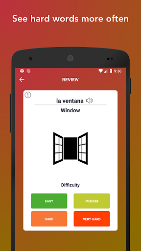 Learn Spanish Vocabulary Words - عکس برنامه موبایلی اندروید