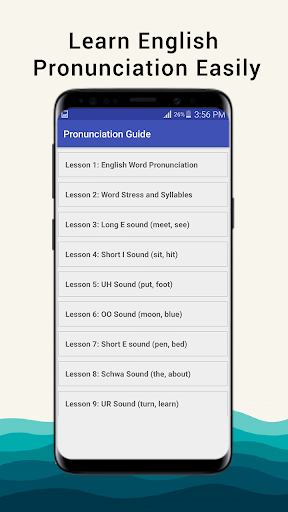 English Pronunciation - عکس برنامه موبایلی اندروید