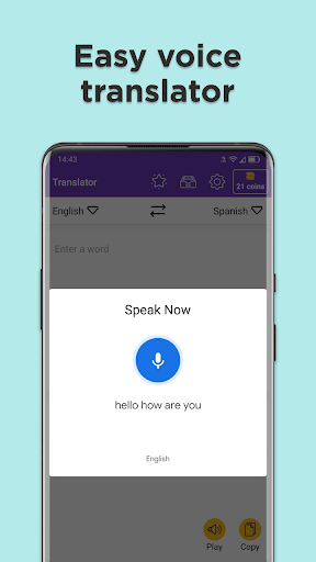 English to Spanish Translator - Image screenshot of android app