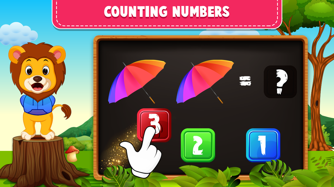 Kids Math Game For Add, Divide - Gameplay image of android game