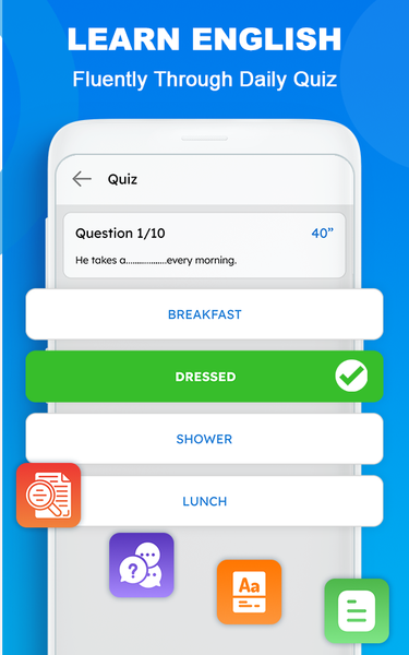 Learn English language - عکس برنامه موبایلی اندروید
