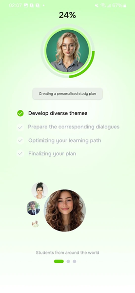 Lingua: Speak & Learn English - عکس برنامه موبایلی اندروید