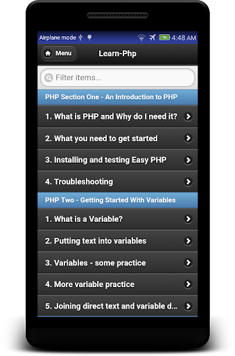 دانلود برنامه Learn PHP - PHP Tutorial Basic To Core Full Course ...