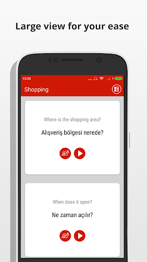 Learn Advance Turkish Language - عکس برنامه موبایلی اندروید