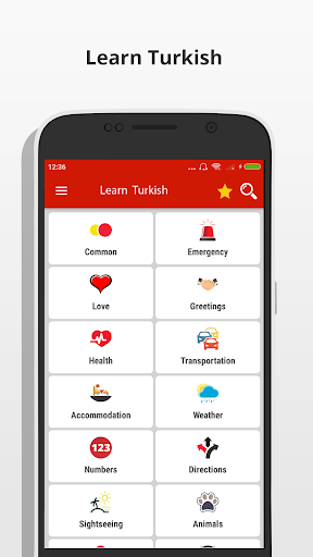 Learn Advance Turkish Language - عکس برنامه موبایلی اندروید