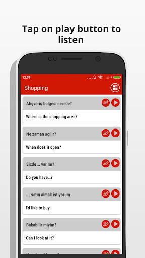 Learn Advance Turkish Language - Image screenshot of android app