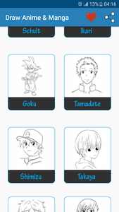Draw Anime & Manga - عکس برنامه موبایلی اندروید