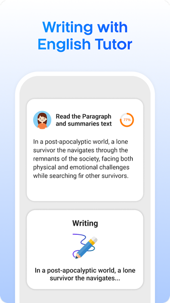 English Tutor - Learn English - عکس برنامه موبایلی اندروید