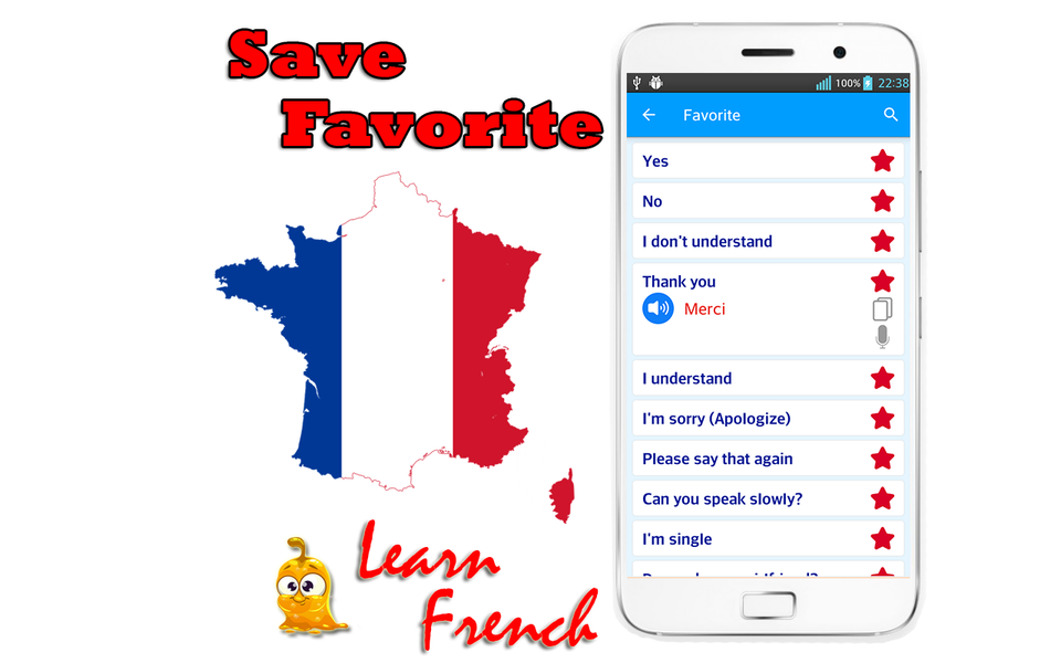 Learn French Language Offline - Image screenshot of android app