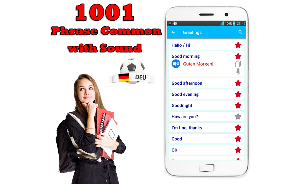 Learn German Language Offline - Image screenshot of android app