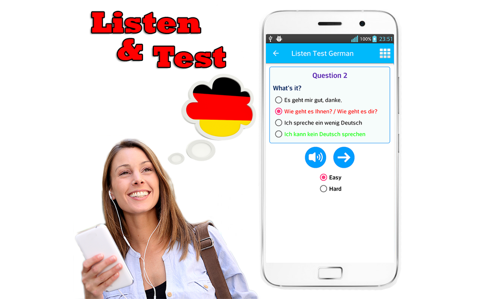 Learn German Language Offline - عکس برنامه موبایلی اندروید