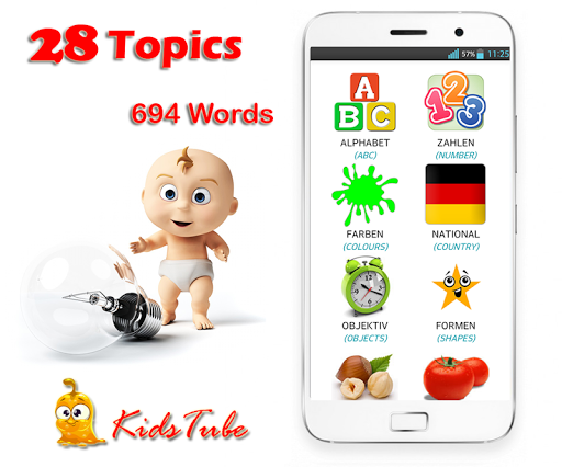 Learn German For Kids - Image screenshot of android app