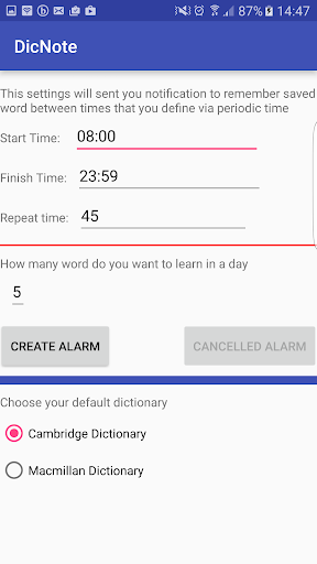 Connect Cambridge Dictionary - عکس برنامه موبایلی اندروید