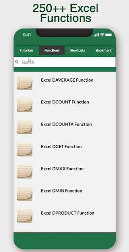 Best Excel Formula Offline - عکس برنامه موبایلی اندروید