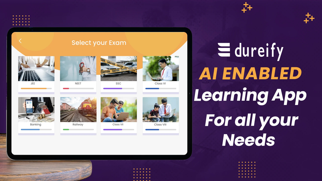 Edureify AI - Exam Prep App - عکس برنامه موبایلی اندروید