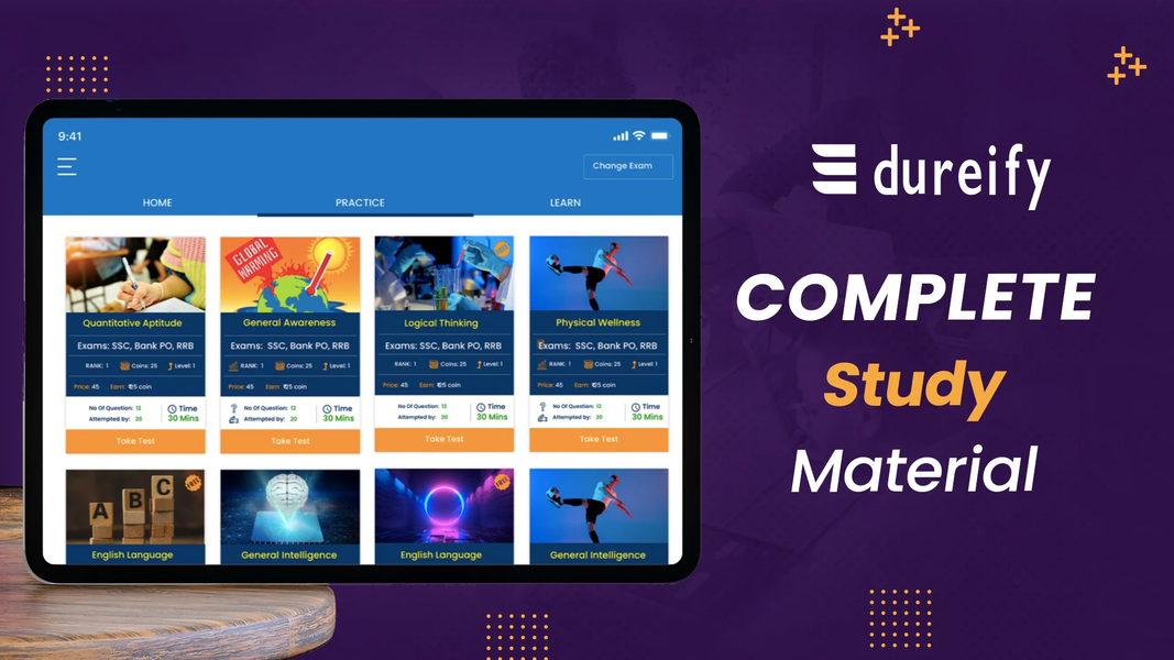 Edureify AI - Exam Prep App - عکس برنامه موبایلی اندروید