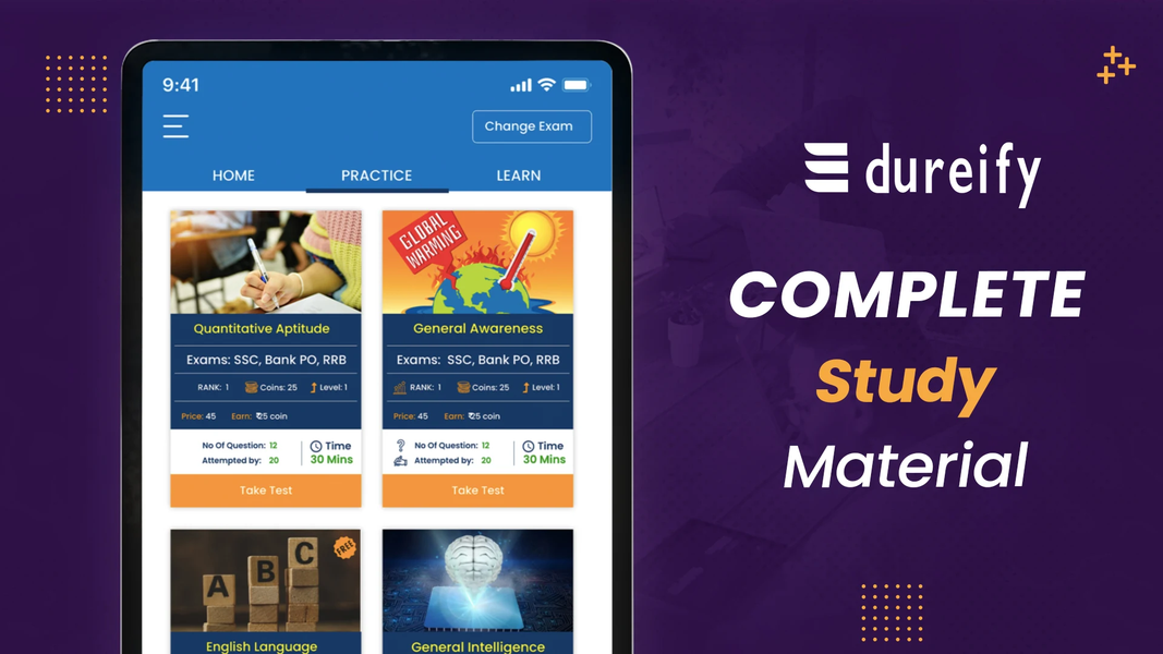 Edureify AI - Exam Prep App - عکس برنامه موبایلی اندروید