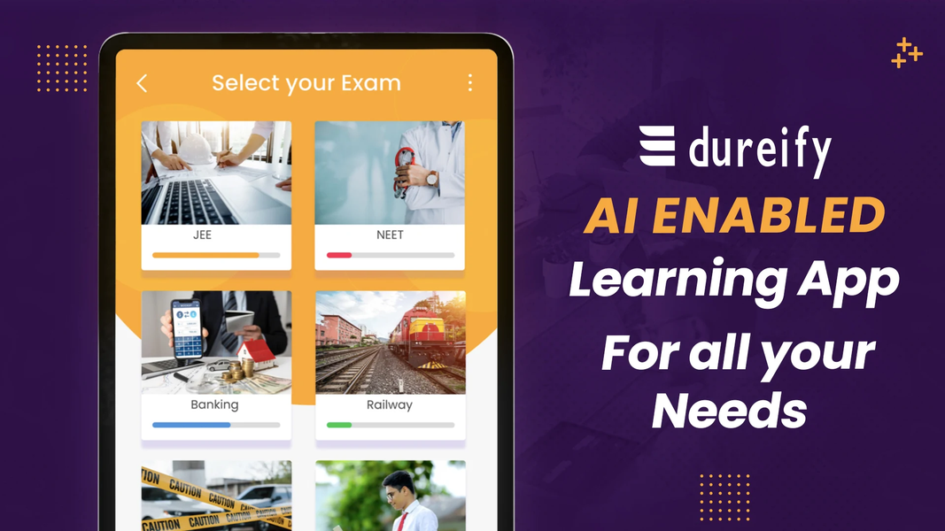 Edureify AI - Exam Prep App - عکس برنامه موبایلی اندروید