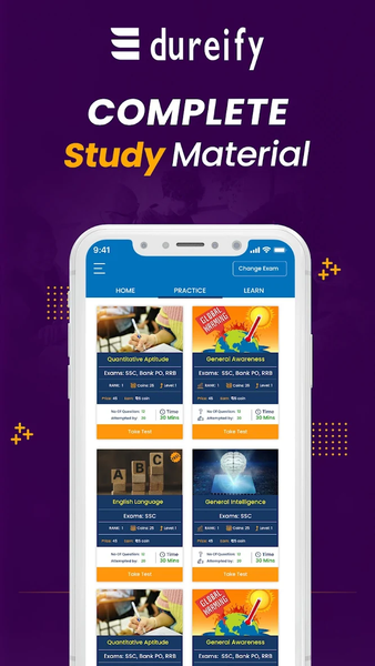 Edureify AI - Exam Prep App - عکس برنامه موبایلی اندروید