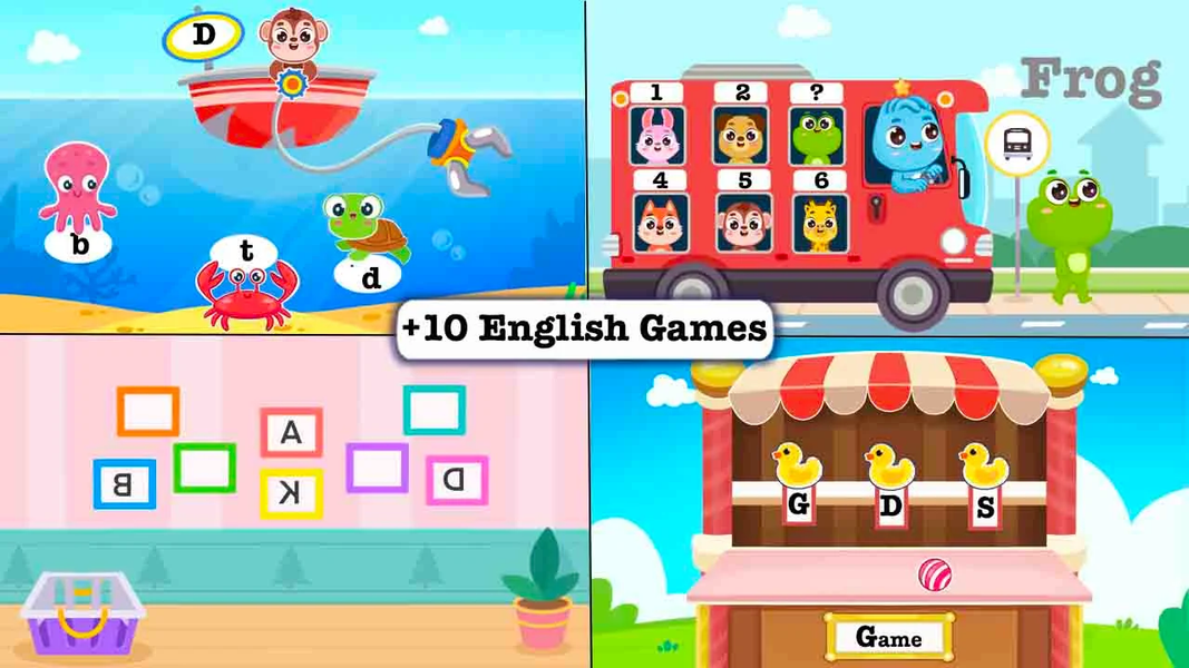 Kids Learning: Games for Kids - عکس بازی موبایلی اندروید