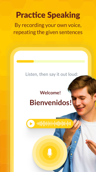 Learn Language - Speak Easy - عکس برنامه موبایلی اندروید