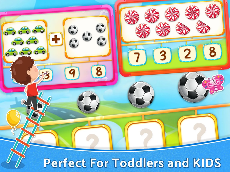 Learn Number and Math - Gameplay image of android game