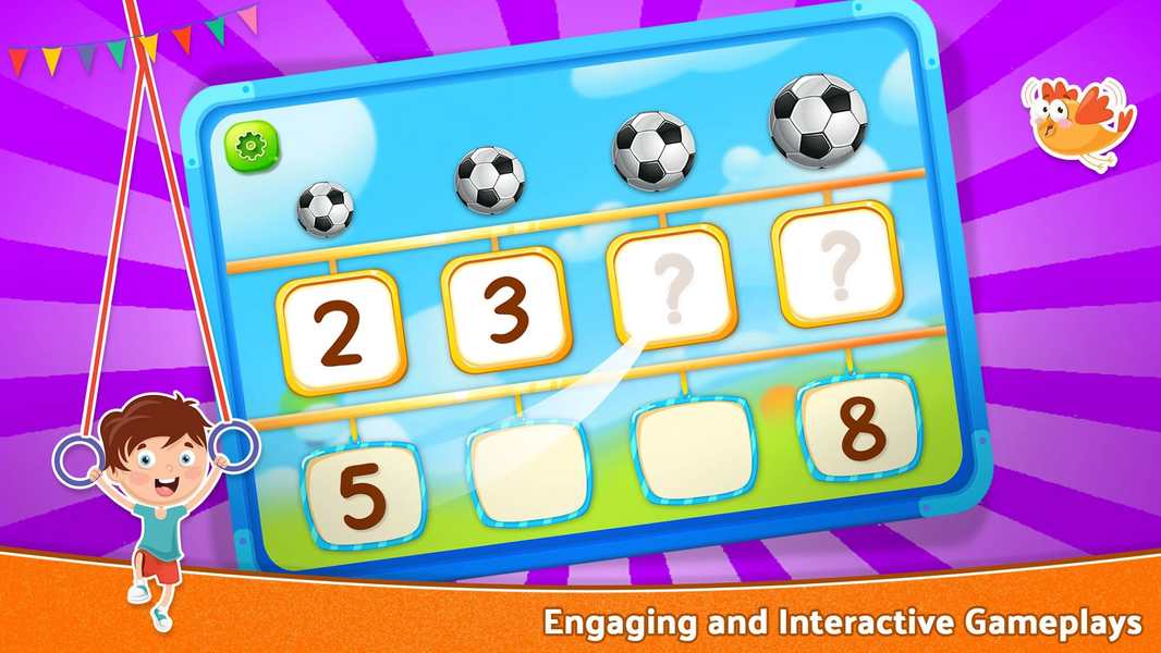 Learn Number and Math - Gameplay image of android game