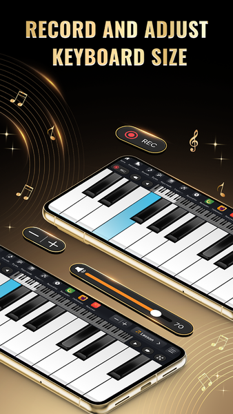 Learn Piano - Piano Keyboard - عکس برنامه موبایلی اندروید