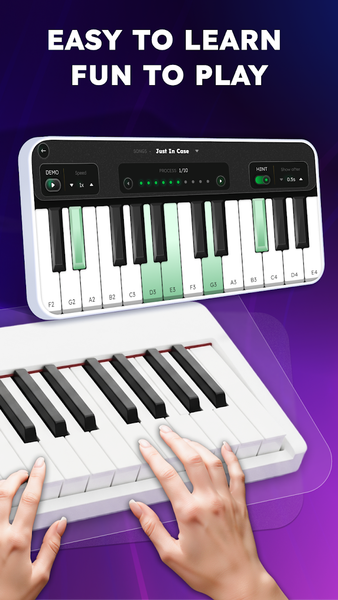 Learn Piano, Play Piano Easily - عکس برنامه موبایلی اندروید