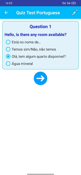 Learn Portuguese Offline - عکس برنامه موبایلی اندروید