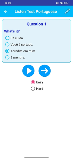 Learn Portuguese Offline - عکس برنامه موبایلی اندروید