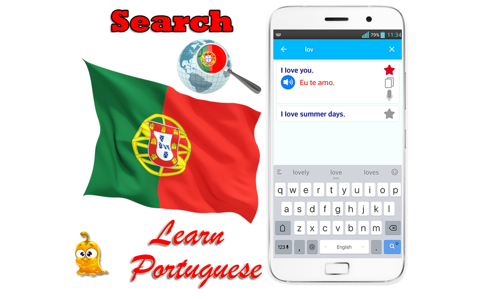 Learn Portuguese Offline - عکس برنامه موبایلی اندروید