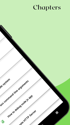 Learn Node.js - Image screenshot of android app