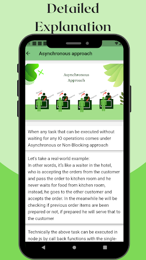 Learn Node.js - عکس برنامه موبایلی اندروید