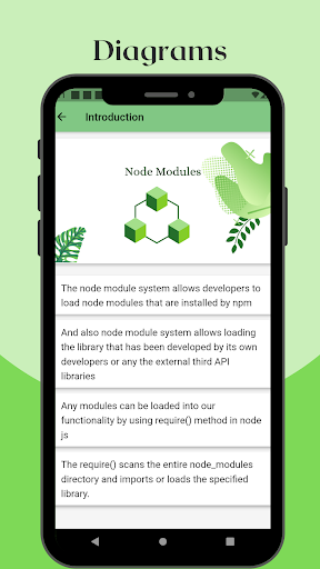 Learn Node.js - عکس برنامه موبایلی اندروید