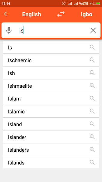 English To Igbo Dictionary - عکس برنامه موبایلی اندروید