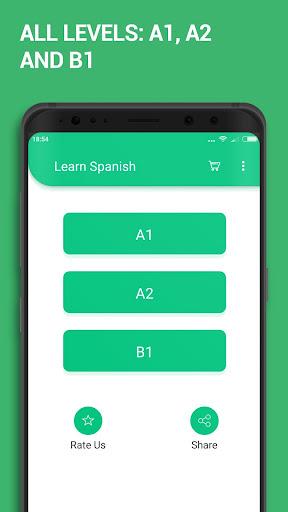 Learn Spanish Grammar A1 A2 B1 - عکس برنامه موبایلی اندروید