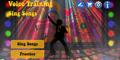 Voice Training - Sing Songs - عکس برنامه موبایلی اندروید