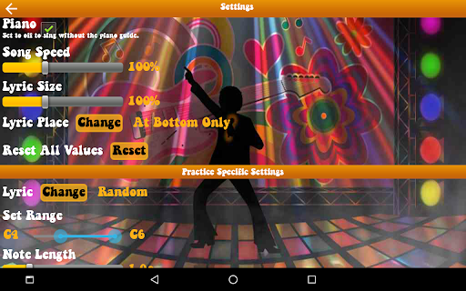 Voice Training - Sing Songs - عکس برنامه موبایلی اندروید