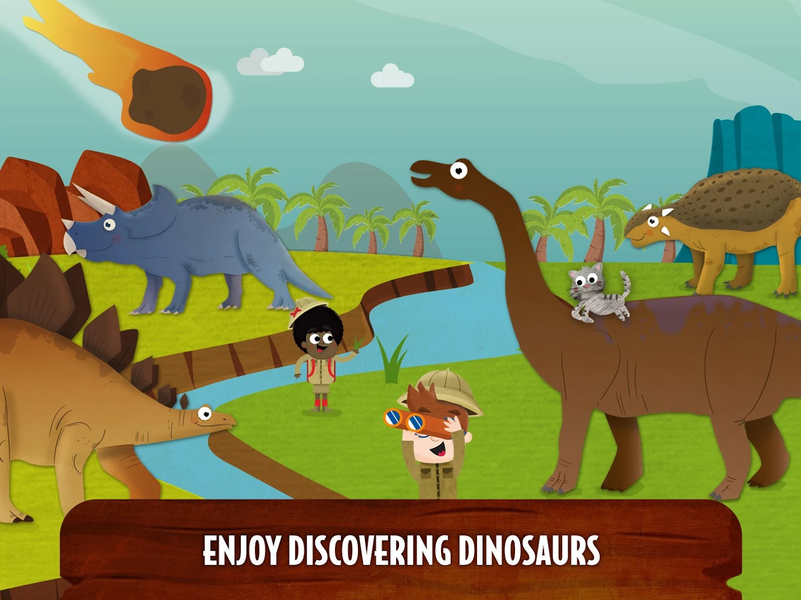 What Were Dinosaurs Like? - Image screenshot of android app