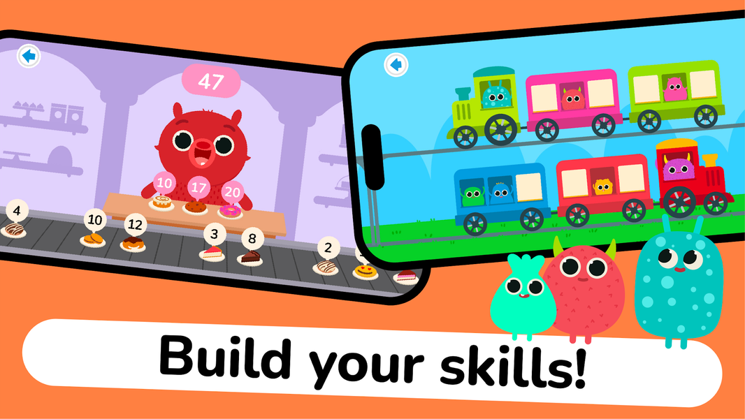 Number Land: Math for Kids - عکس بازی موبایلی اندروید